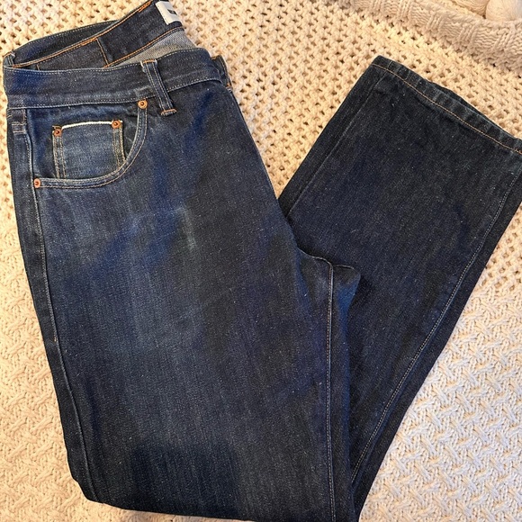 Taylor Stitch Other - TAYLOT STITCH DEMOCRATIC STRAIGHT LEG Men's Blue Jeans 34